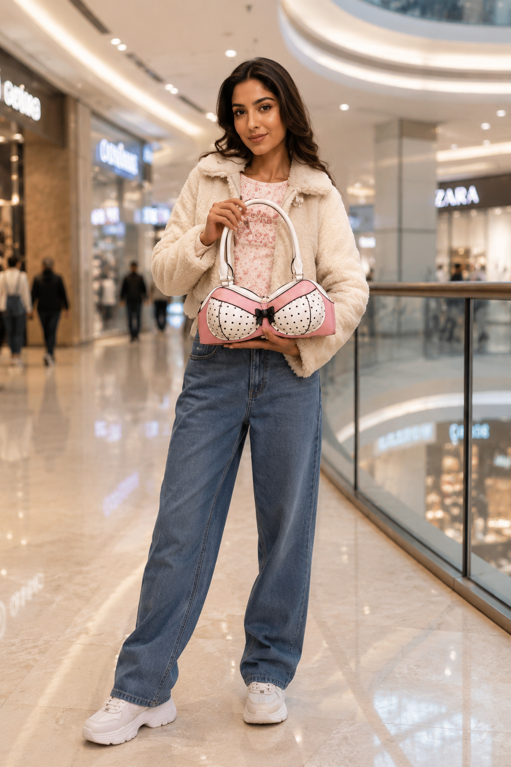 Christina Polka Dot Bag