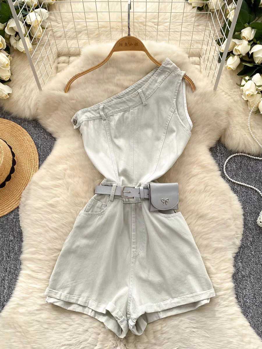 Alison Summer Denim Jumpsuit