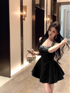 Victoria Summer A Line Party Pearl Dress