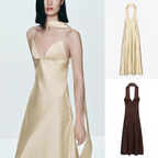 Natalia Summer Dress With Scarf