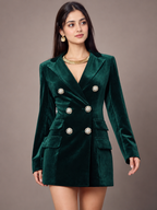 Elliot Winter Velvet Dress