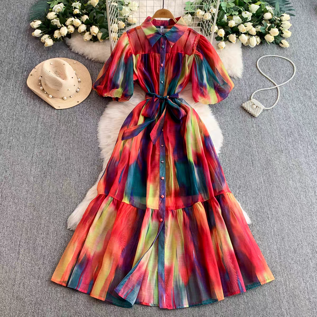 Olivia Summer Retro Dress