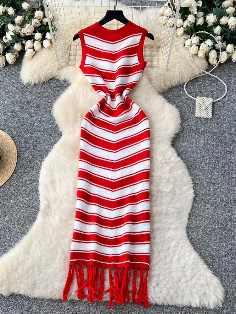 Olivia Summer Tassel Dress