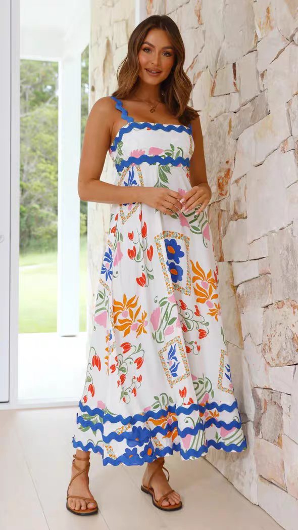 Naomi Beach Vacation Dress