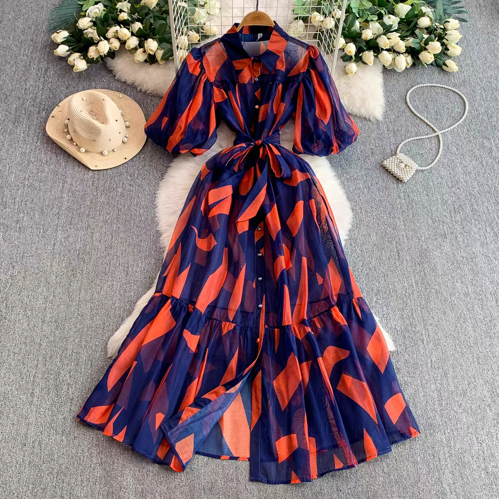 Olivia Summer Retro Dress