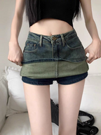 Jessica Summer Denim Skorts
