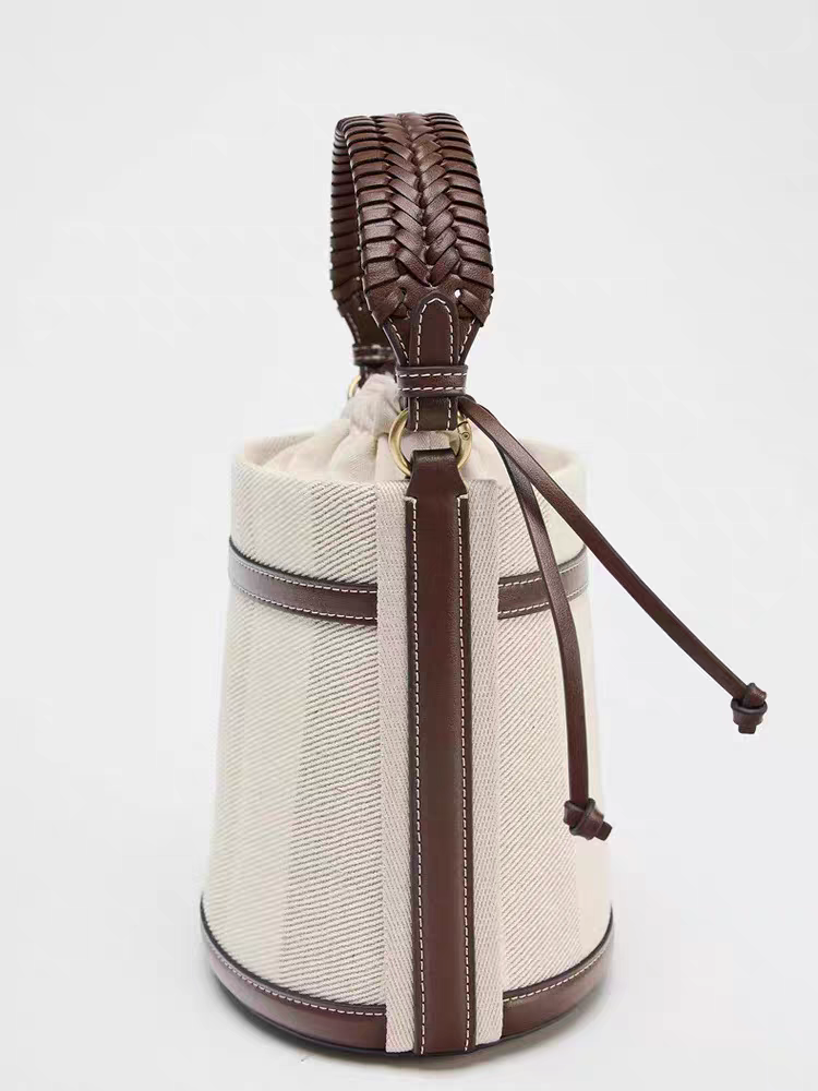 Zaraa Canvas Bucket Bag