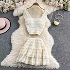Alison Summer Two Piece Holiday Dress Set - 24th Spoke