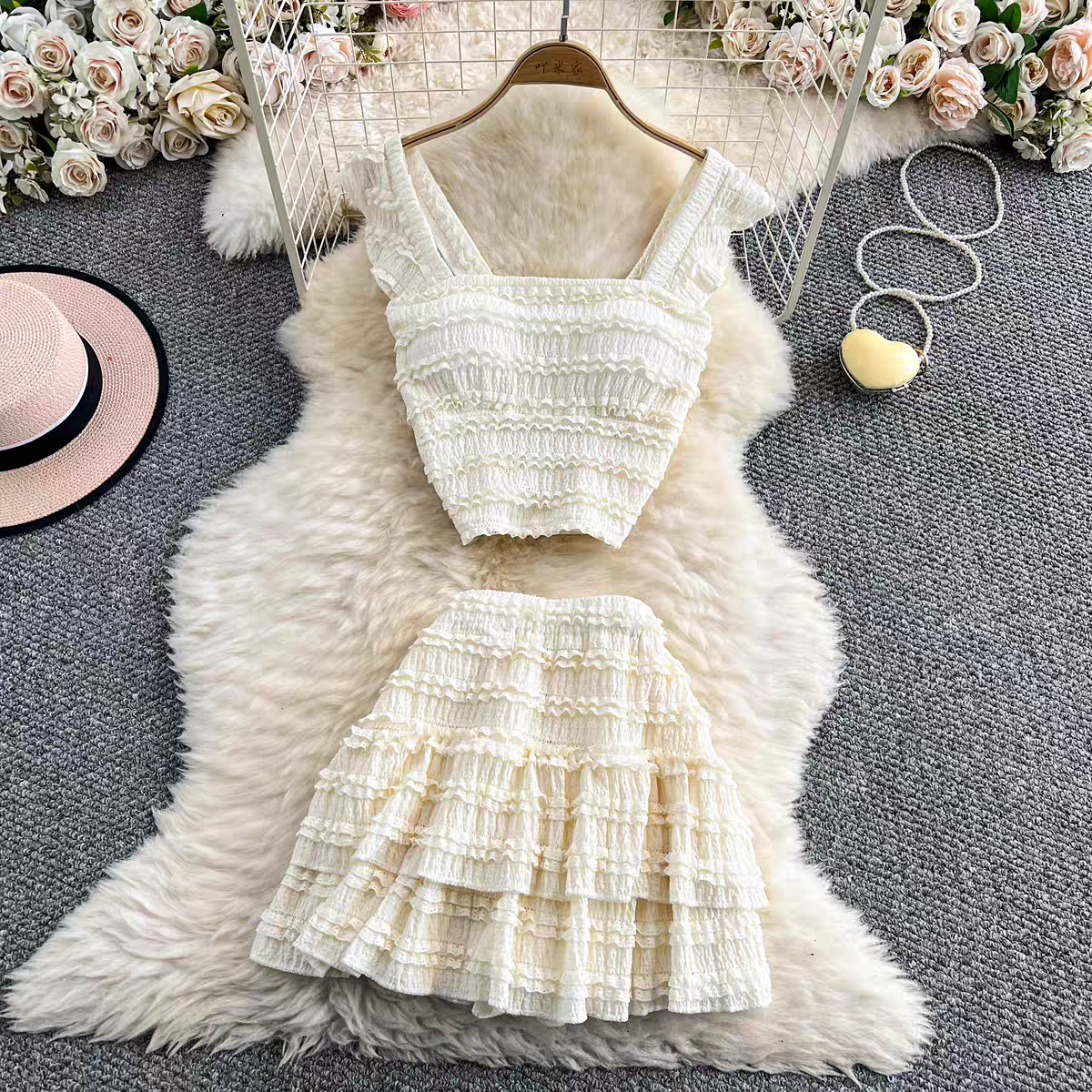 Alison Summer Two Piece Holiday Dress Set - 24th Spoke