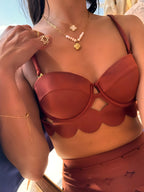 Kate Three Piece Vacation Bikini Swim Wear Set