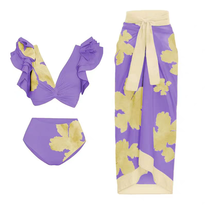 Natalie Summer Three Pieces Swimsuit