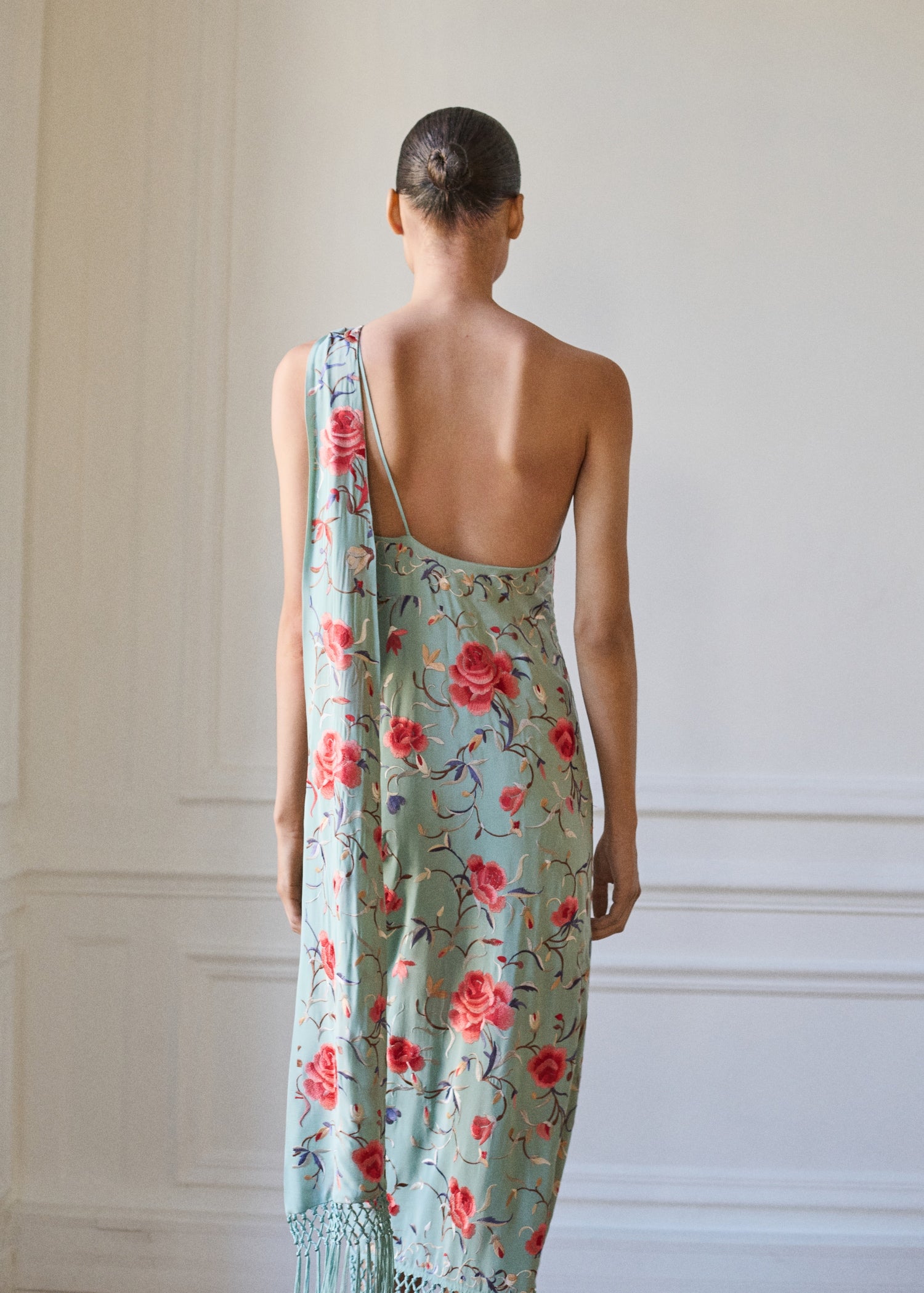 Michelle Tassel Long Dress