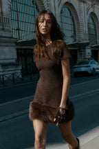 Ashley  Summer Fur Dress