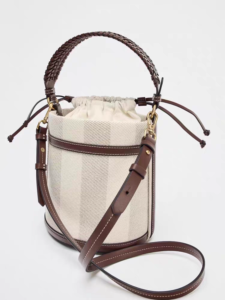 Zaraa Canvas Bucket Bag