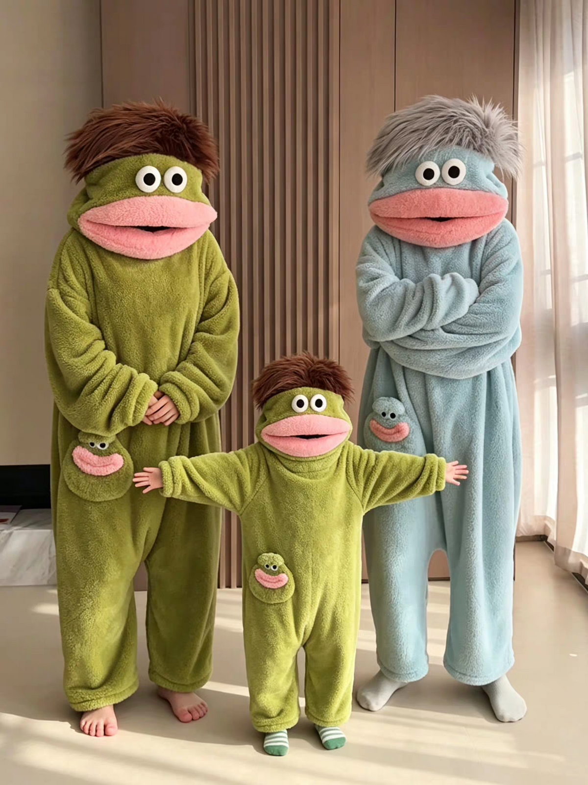 Winter Family Pajamas Set