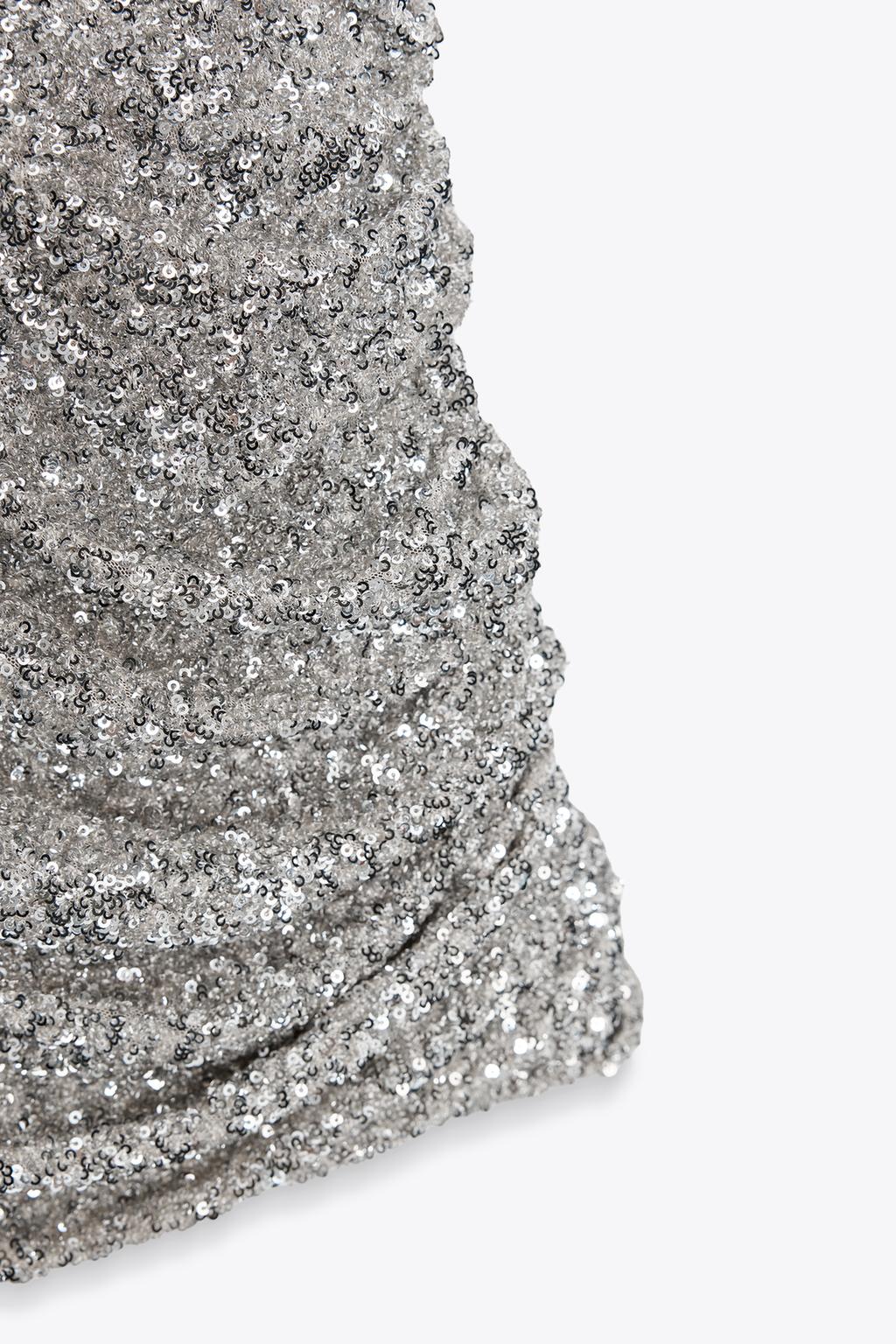 Jennifer Zara Sequins Party Dress