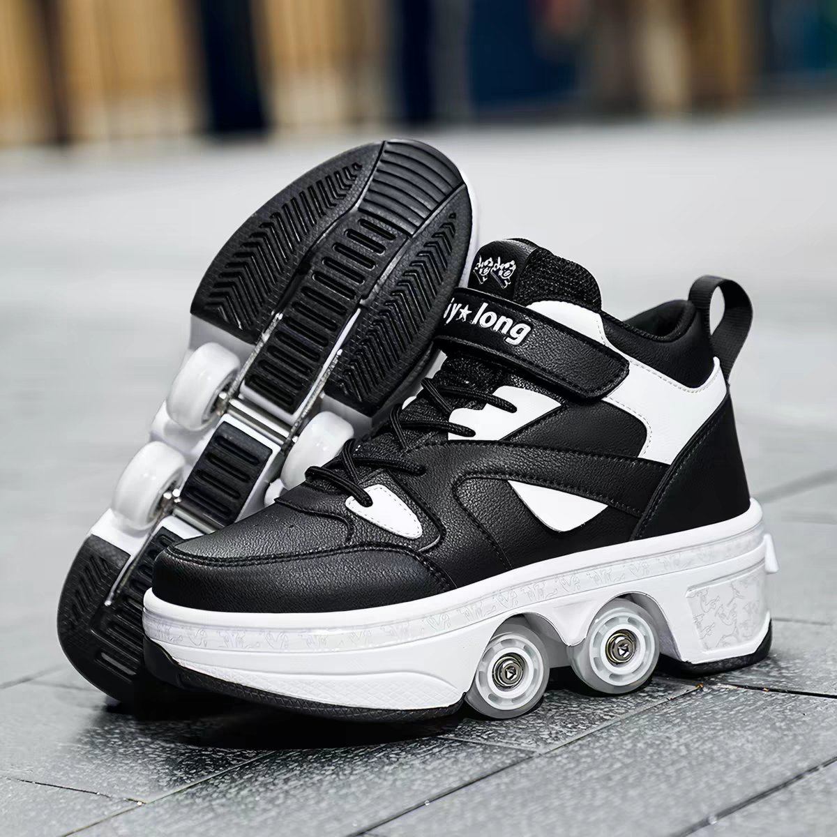 Unisex Shoes With Wheel (Kids & Adult)