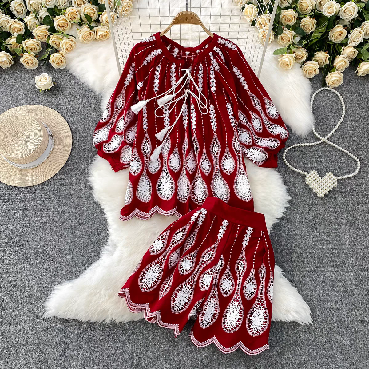 Brenna Summer Luxury Two Piece Set