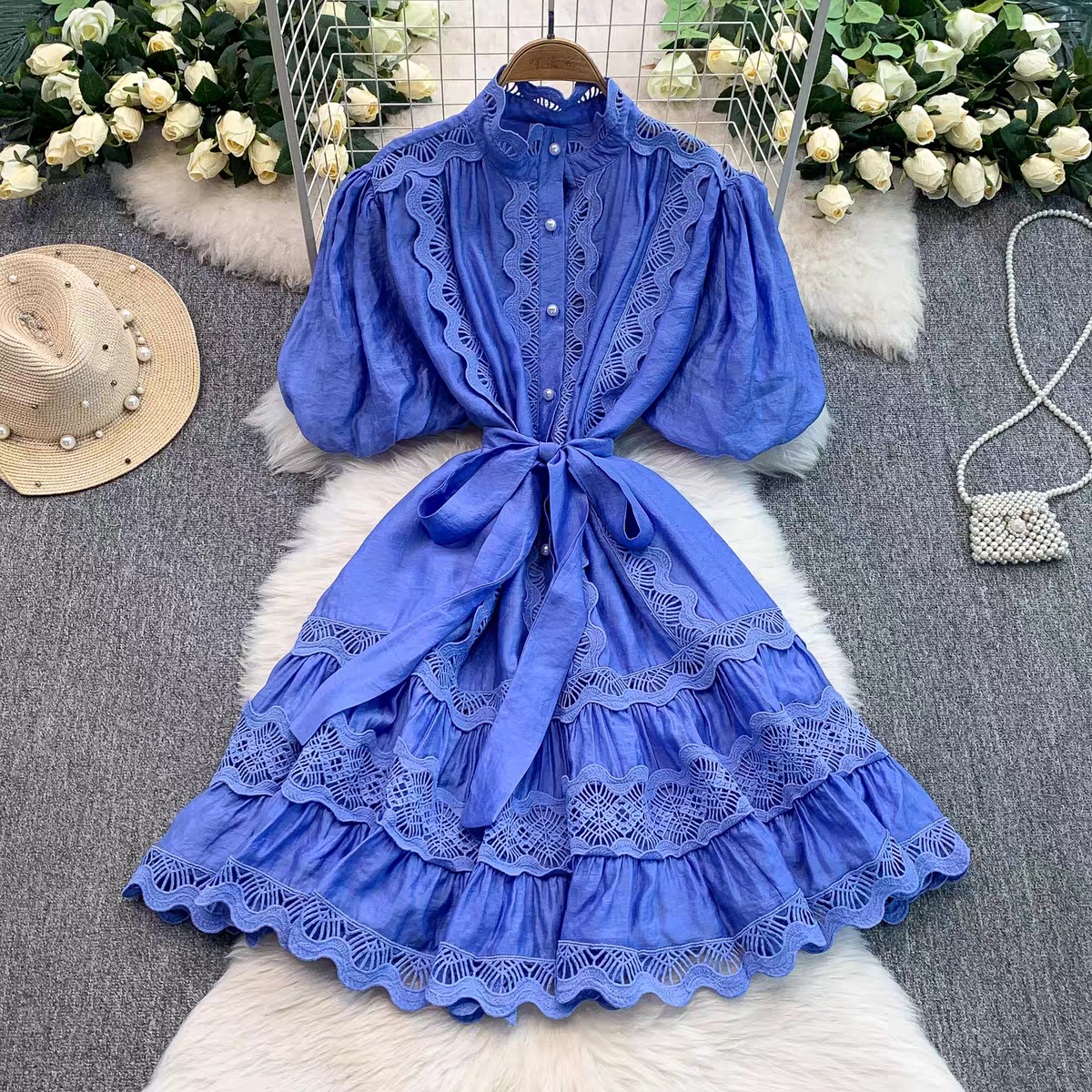 Ashley Summer Retro Dress - 24th Spoke
