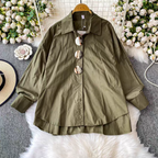 Jennifer Summer Stylish metal Button Shirt - 24th Spoke