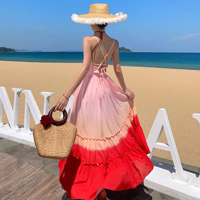 Janhvi Summer Long Vacation Dress