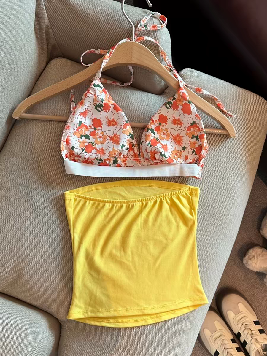 Claire Summer Beach Top Set