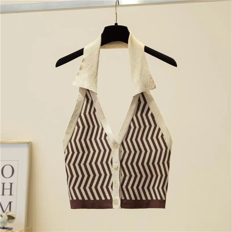 Kate Summer Printed Hanging Top