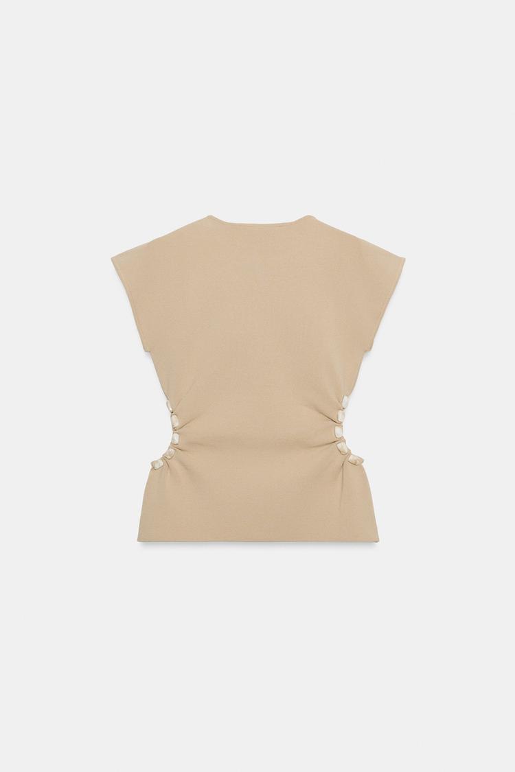 Alison Summer Beaded Top