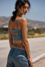 Michelle Summer Denim Set