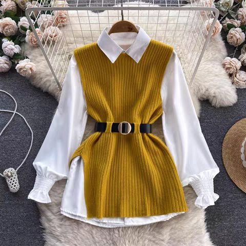 Michelle Winter Top With Belt