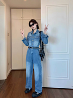 Sienna Women Denim Jumpsuit - 24th Spoke