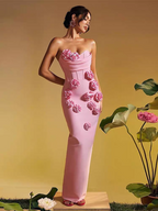 Beyoncé Luxury Celebrity Party Tube Top Dress