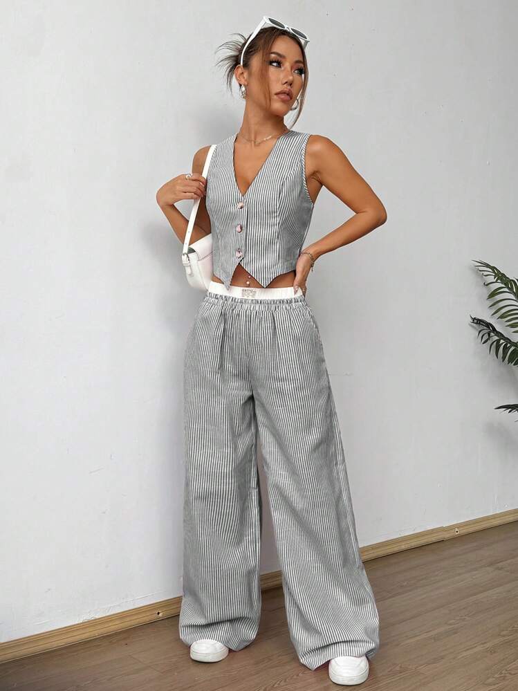 Elliot Summer Stripe Coord Set