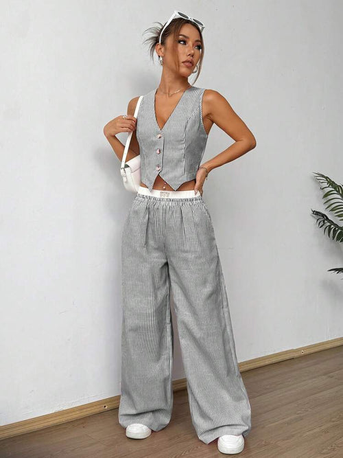 Elliot Summer Stripe Coord Set