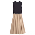 Claire Summer Dress With Belt