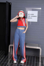 Milena Summer Two Piece Denim Set