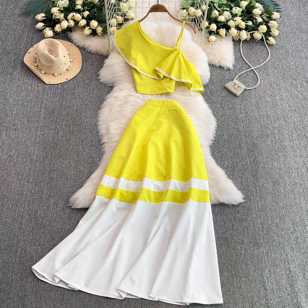 Jennifer Summer Off Shoulder Ruffle Dress