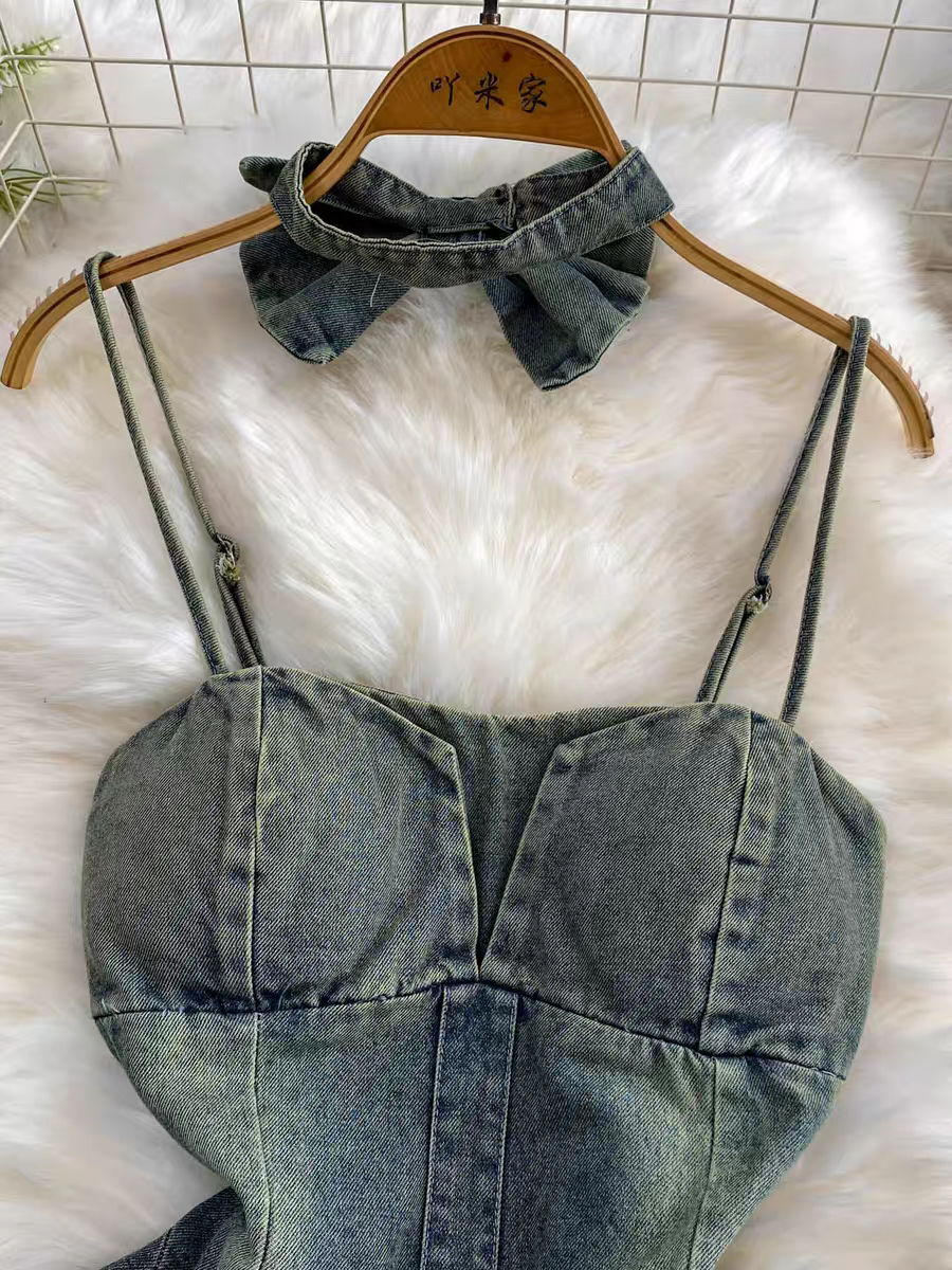 Naomi Summer Denim Dress