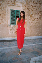 Michele Summer Midi Dress - 24th Spoke