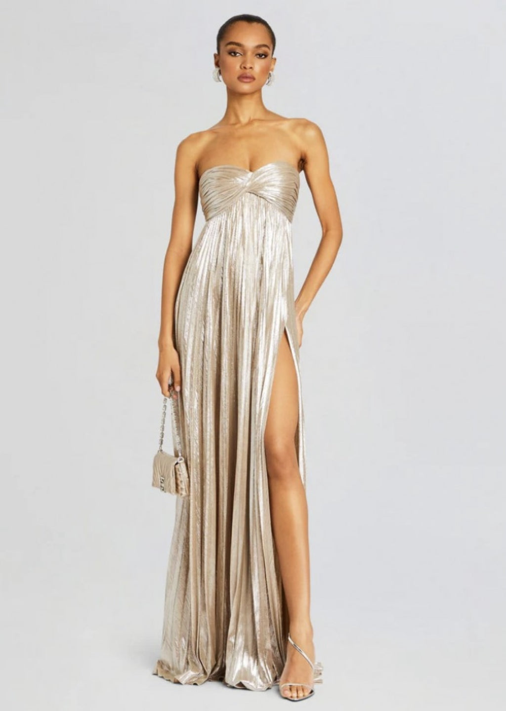 Laura Party Metallic Dress