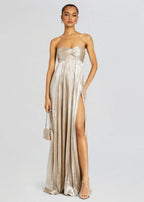 Laura Party Metallic Dress
