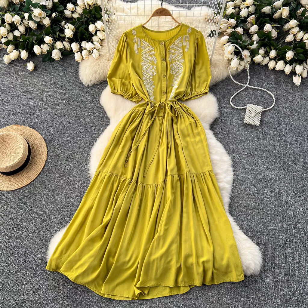 Kate Summer A Line Big Wing Dress - 24th Spoke