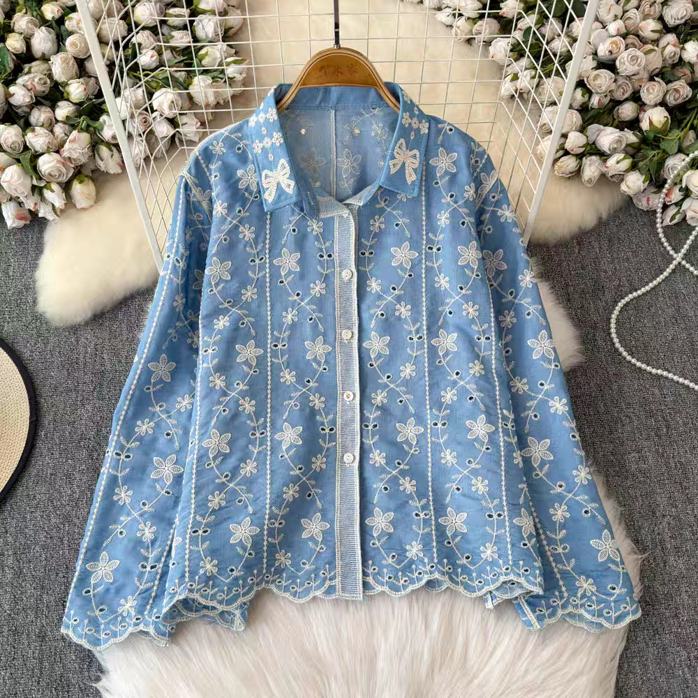 Alison Summer Floral Shirt - 24th Spoke