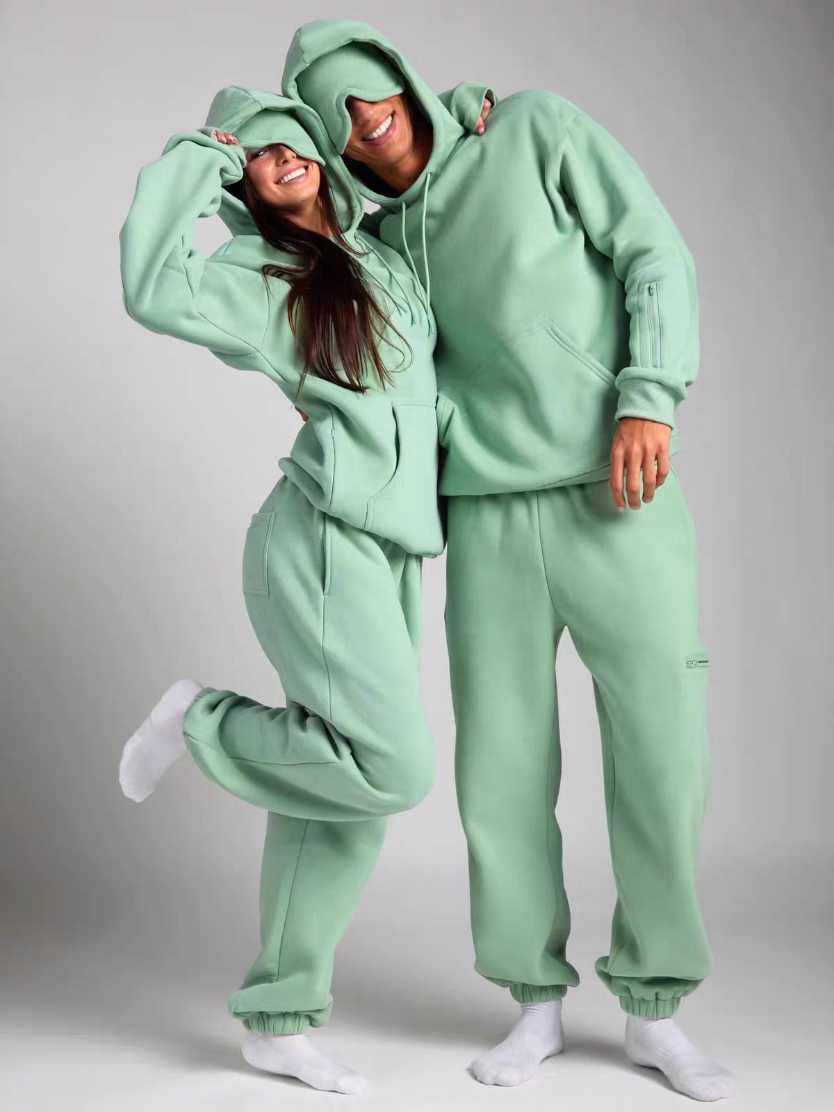 Airport Unisex Hoodies Set