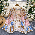 Brittany Summer Boho Vacation Cardigan