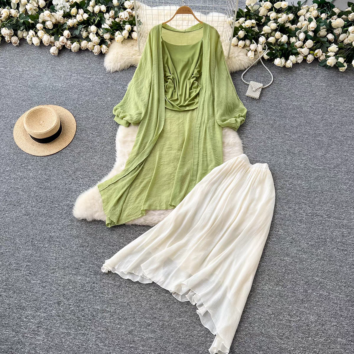 Michelle Summer Two Piece Vacation Dress