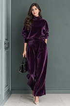 Sasha Velvet Coord Set