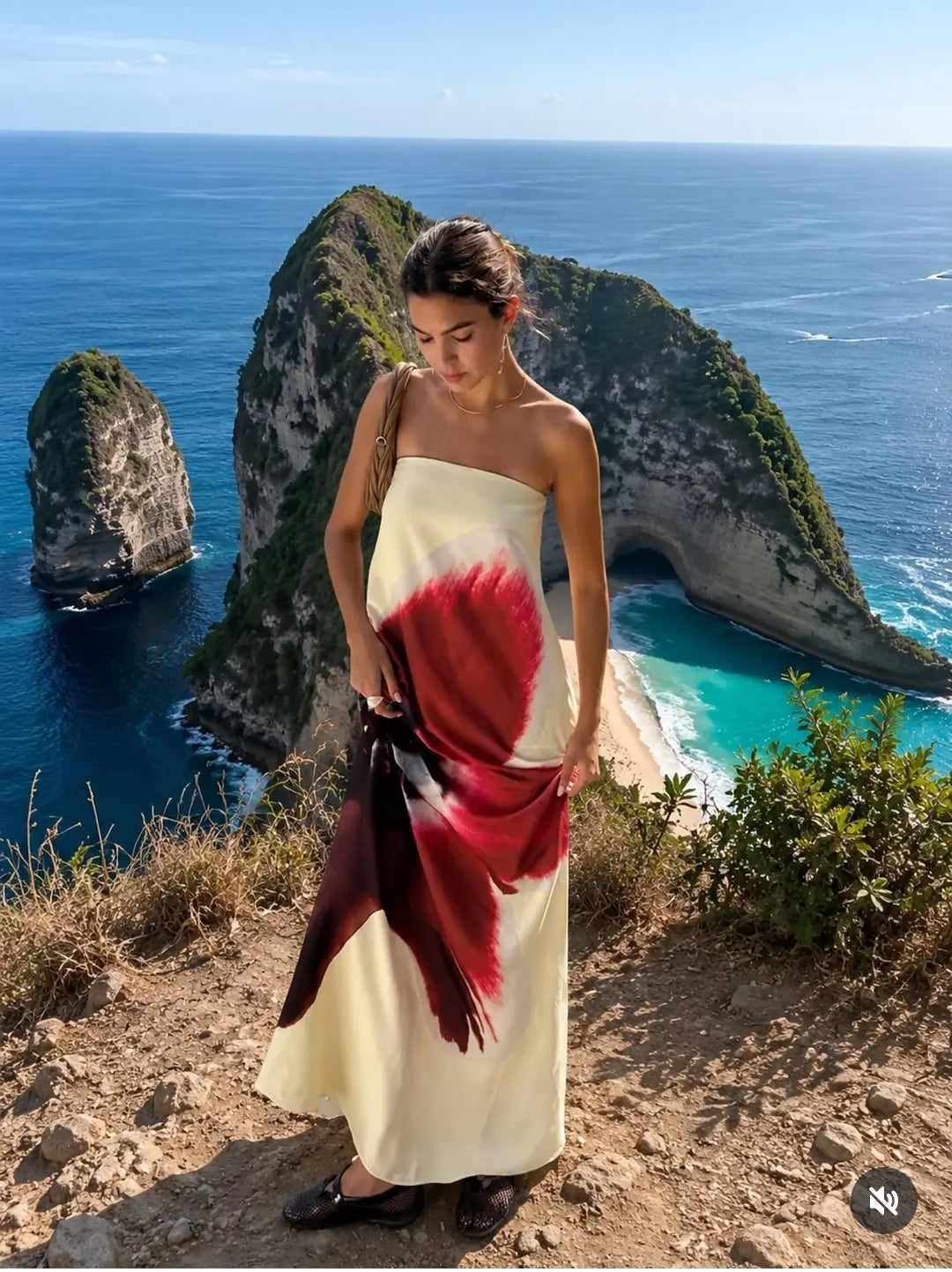 Brittany Vacation Long Dress