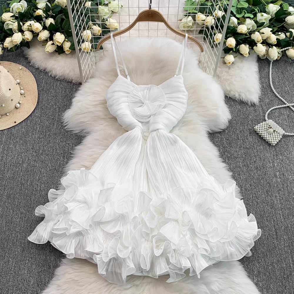 Christina Summer Ruffle Luxury Princess Dress