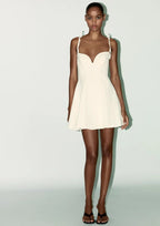 Shantel  Summer Bow Short Dress